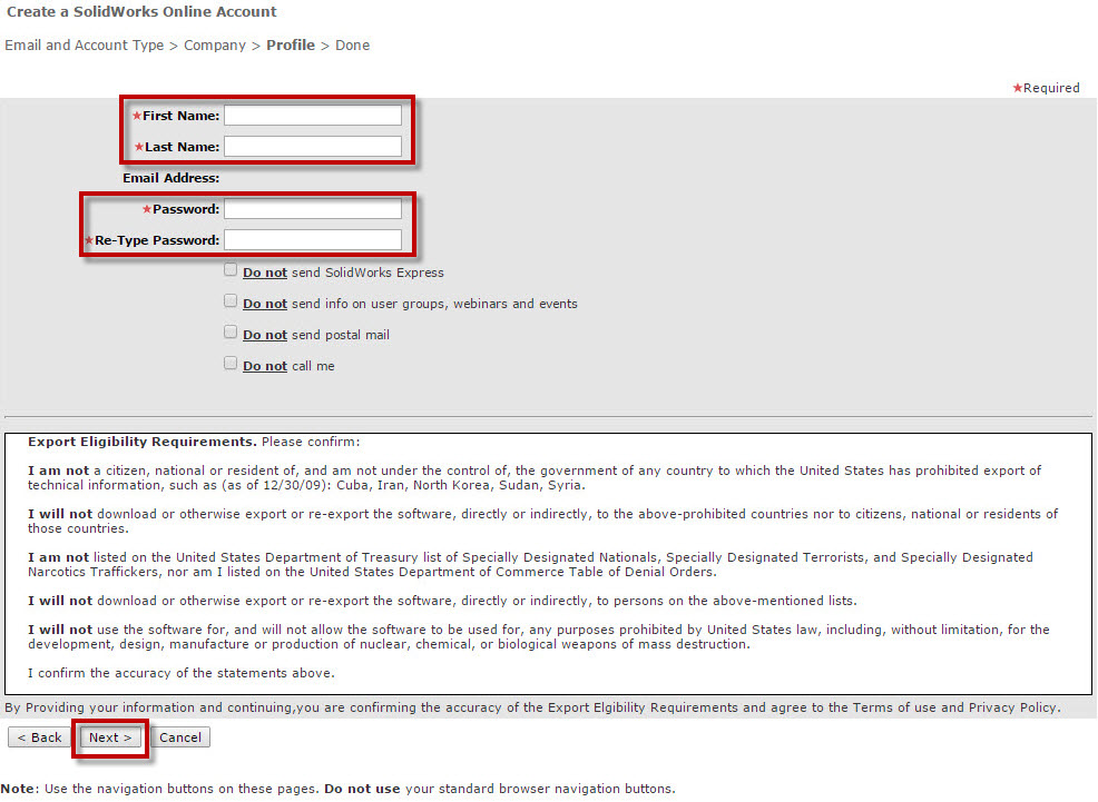 customer portal