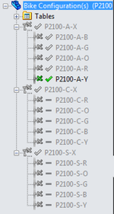 solidworks bike configuration 2
