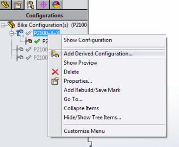 solidworks configurations