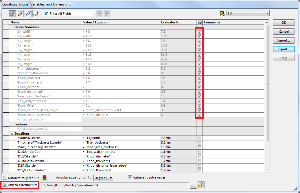 variables