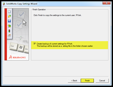 settings wizard