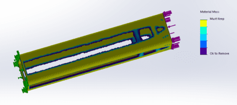 SOLIDWORKS Topology Study Image #2