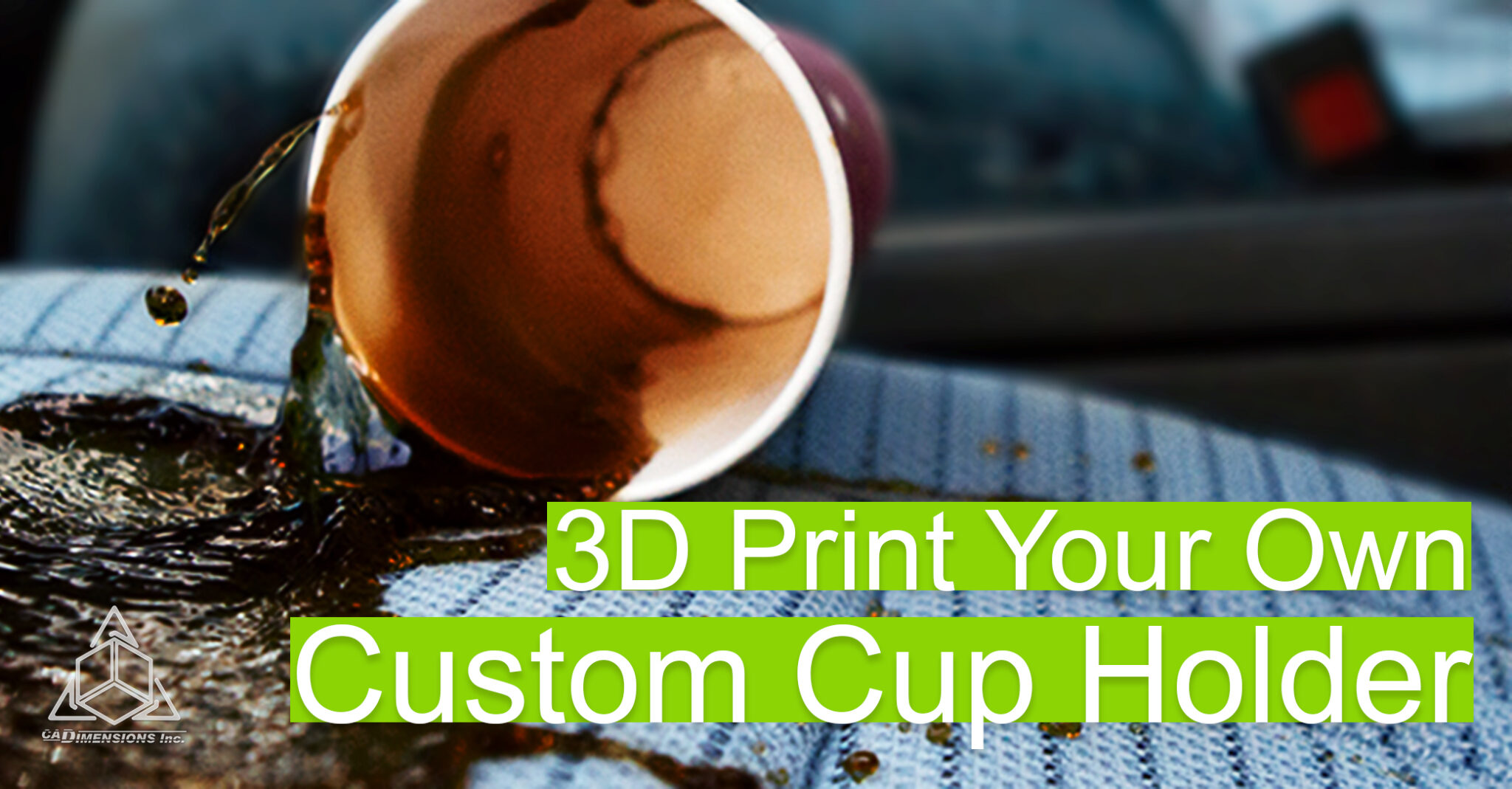 3D Print Your Own Custom Cup Holder