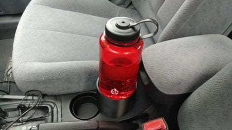 Finished 3D Print car cup holder