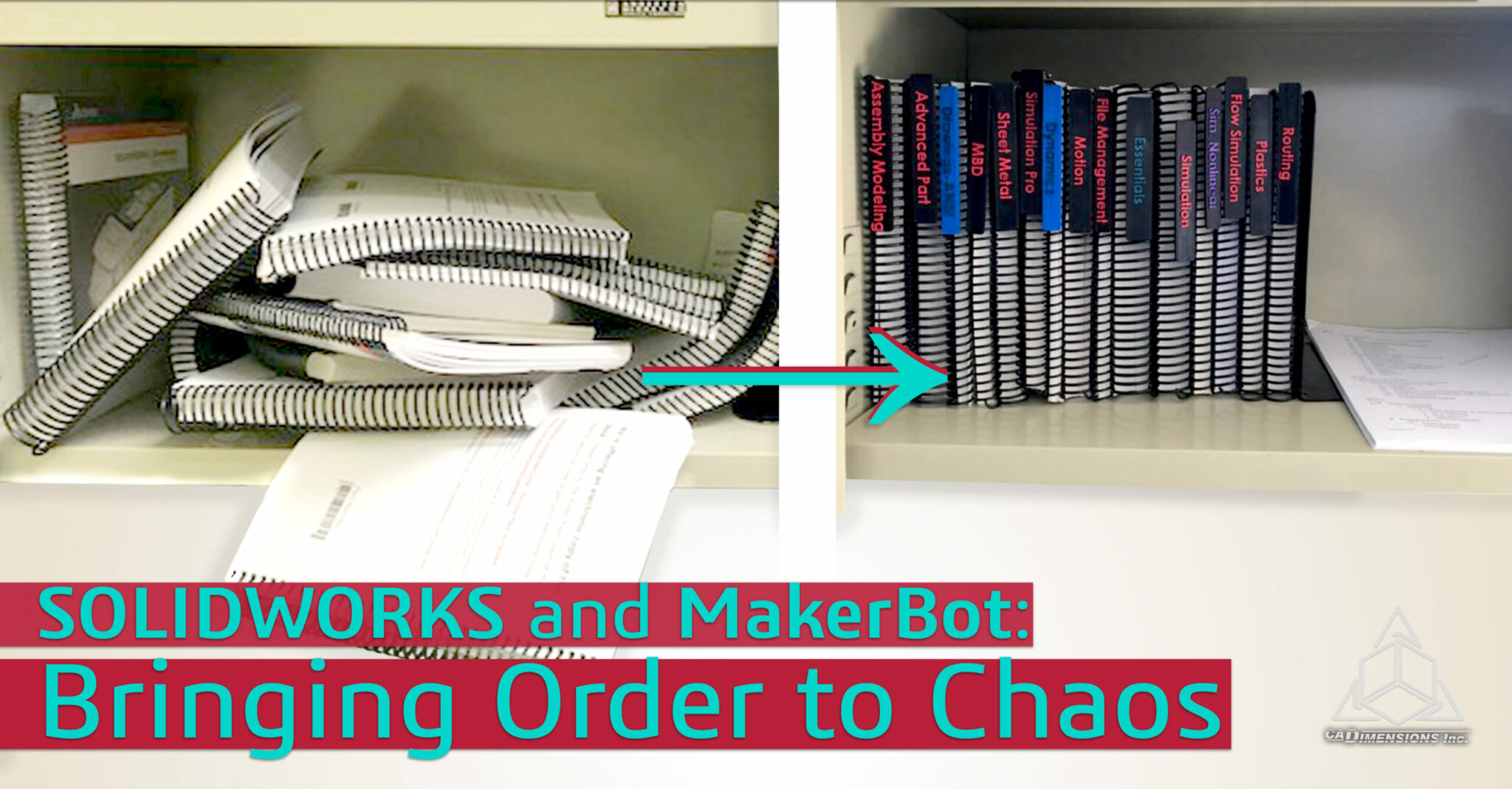 Correcting Chaos with SOLIDWORKS and MakerBot