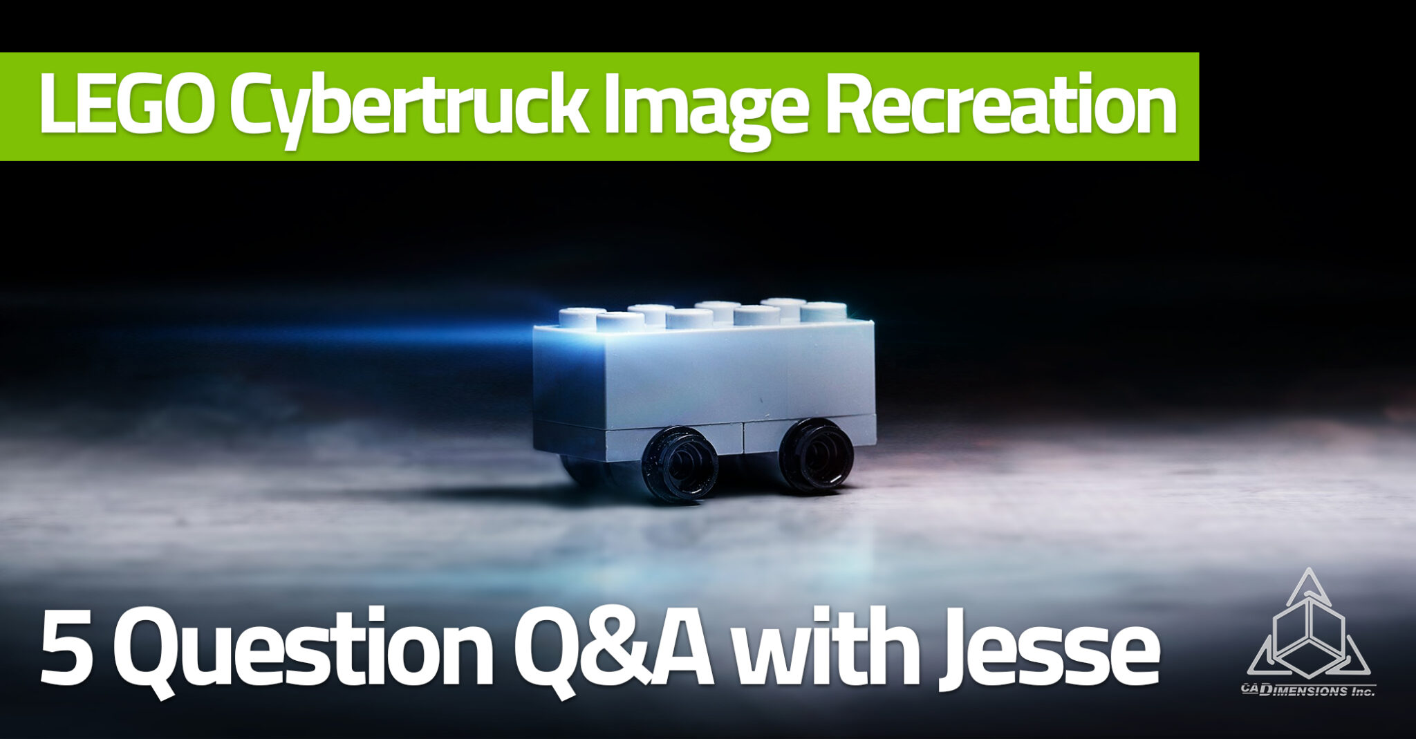 lego cybertruck image recreation - 5 questions qanda with jesse - cadimensions
