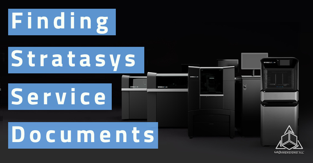 How To Find Stratasys Service Documents For Every Model