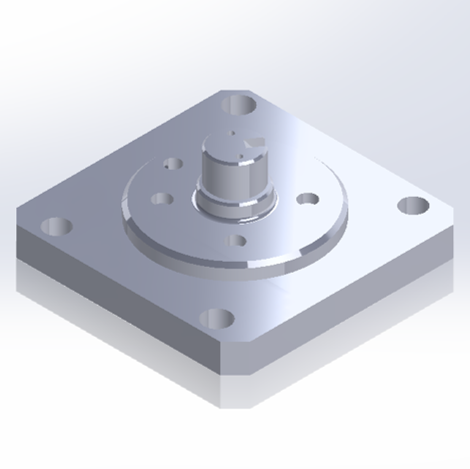 example customer file of a part that has not been designed for additive.