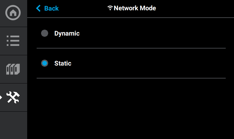 F Series Network mode when connecting your 3d printer to grabcad print