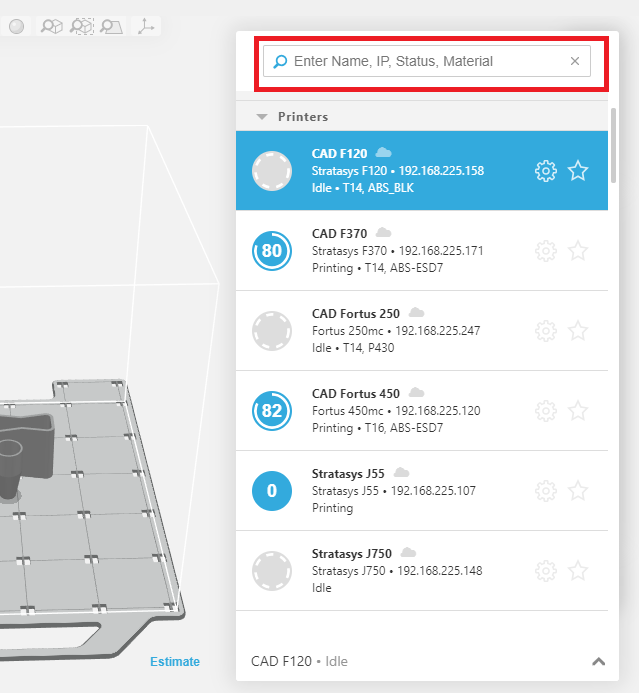 GrabCAD print IP search when connecting your 3d printer to grabcad print