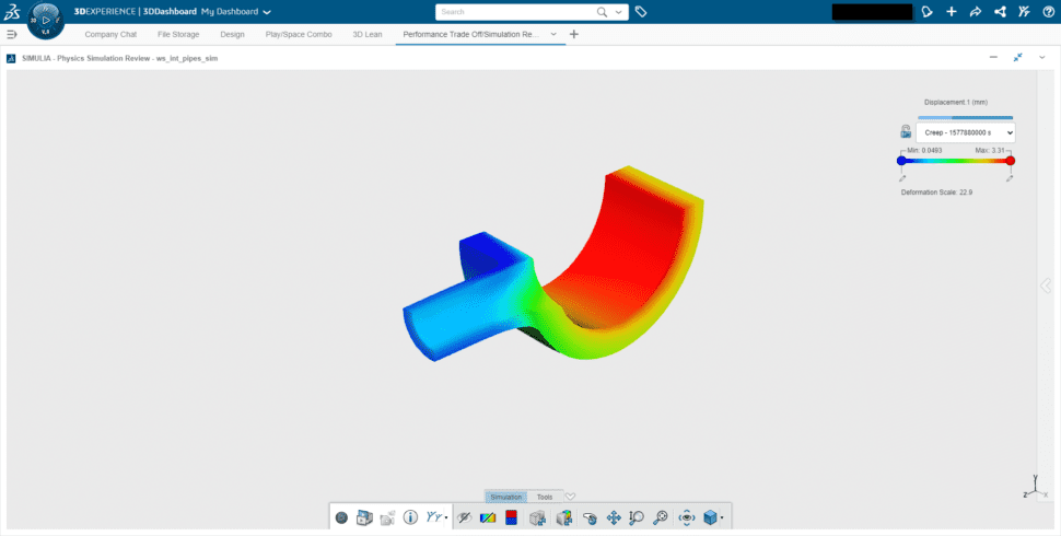 Access and view your simulation results from anywhere in the Structural Mechanics Engineer role.