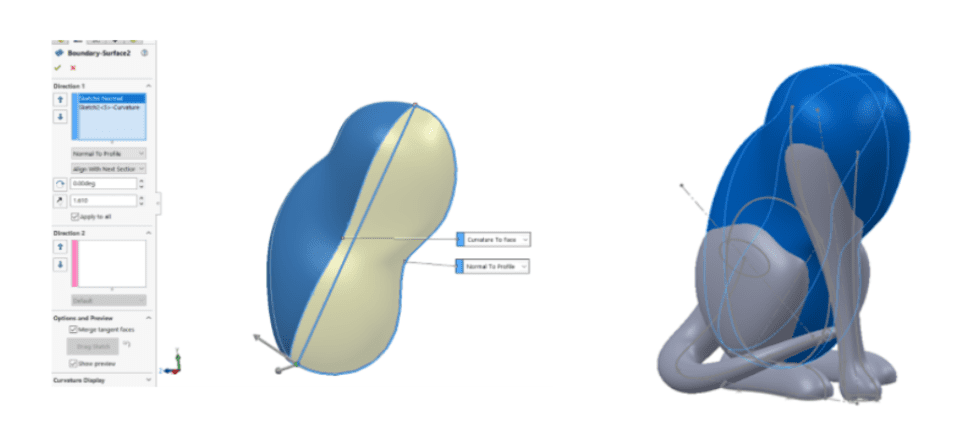 Surfacing, CAD, splines, dog, cat, SOLIDWORKS