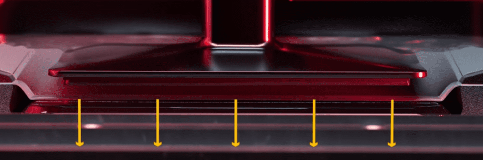 P3 pneumatic separation mechanism