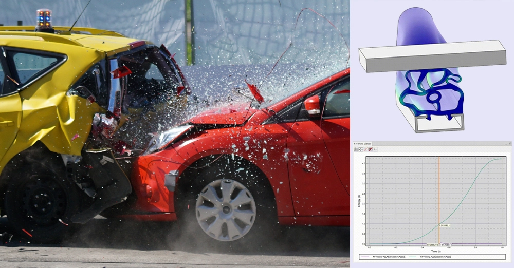 crash simulation by cadimensions fea services