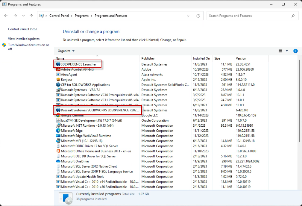 3D Experience Updates Cannot Install in an NonEmpty Directory